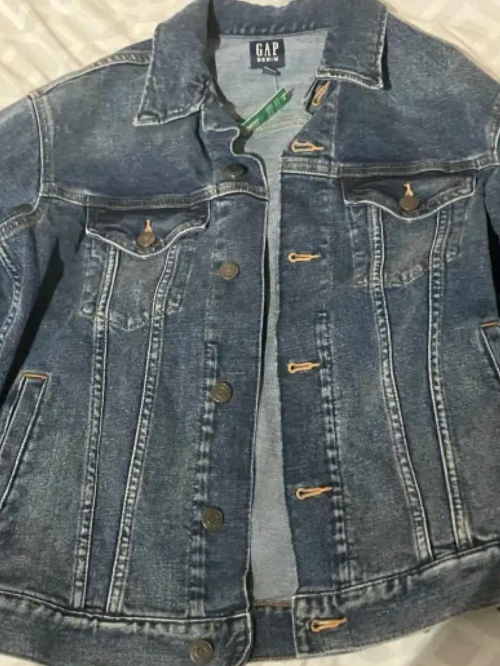 GAP Men’s Washed Indigo Denim Jacket